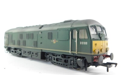 A Bachmann Branch Line OO gauge locomotive Class 24 D5100, BR green, DCC, 32-429-DS, boxed. - 6