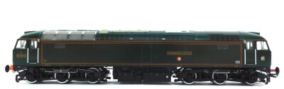 A Bachmann Branch Line OO gauge locomotive Class 57/6 Diesel No 57604 'Pendennis Castle', GWR175 green, produced for Rail Exclusive and Didcot Railway Centre, limited edition no 978/1000, with sound DCC, with certificate, boxed and outer boxed. - 4