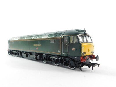 A Bachmann Branch Line OO gauge locomotive Class 57/6 Diesel No 57604 'Pendennis Castle', GWR175 green, produced for Rail Exclusive and Didcot Railway Centre, limited edition no 978/1000, with sound DCC, with certificate, boxed and outer boxed. - 6