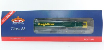 A Bachmann Branch Line OO gauge locomotive Class 66 Diesel 66546 Freightliner, with DCC sound, 32-728DS, boxed.