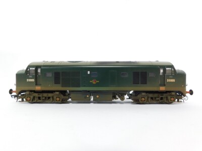 A Heljan OO gauge English Electric BR Class 23 locomotive, D5905, 'Baby Deltic', green small yellow (weathered), DCC, Item 2309, boxed. - 3