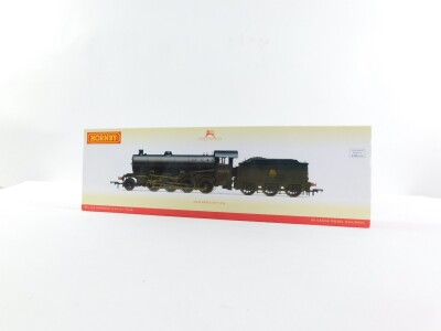 A Hornby OO gauge Thompson Class locomotive 01, BR 2-8-0, '63670', weathered edition, DCC, R3089X, boxed.