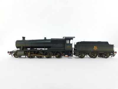 A Hornby OO gauge steam locomotive, BR38XX '3864', weathered (Decoded Fitted), DCC, R3006X, boxed. - 4