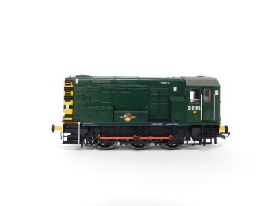 A Hornby OO Class 08 Diesel locomotive, BR 0-6-0, 'D3105', DCC with sound, R2903XS, boxed. - 3