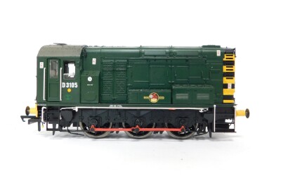 A Hornby OO Class 08 Diesel locomotive, BR 0-6-0, 'D3105', DCC with sound, R2903XS, boxed. - 4