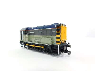 A Hornby OO gauge Class 08 Diesel locomotive, BR Railfreight, 08661, 'Europa', DCC with sound (Decoder Fitted), R3036XS, boxed. - 5