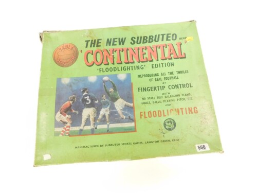 The New Subbuteo Continental Flood Lighting Edition, boxed.