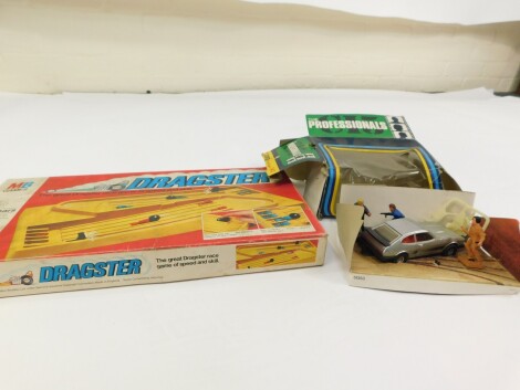 An MB Dragster game, and Corgi 342 The Professionals Ford Capri. (2)