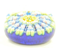 A 19thC concentric Millefiori paperweight, 6cm diameter.