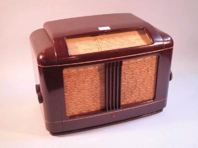 A Mullard bakelite radio