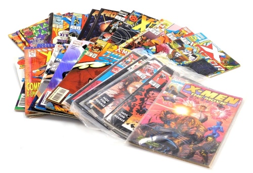 A group of Marvel Comics X-Men edition, to include #1, 243 April, 7 April, 201 Jan, 5th May, two November, 44911, 2, 3, 4, 15th November 1, 26th June 1996 9, 13th December 1995 2, July 96 56, 19 2 July, 95 October, 71 October, 97 December, 98 Jan, 96 Nove