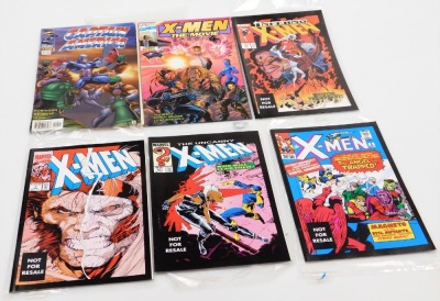 A group of Marvel Comics X-Men edition, to include #1, 243 April, 7 April, 201 Jan, 5th May, two November, 44911, 2, 3, 4, 15th November 1, 26th June 1996 9, 13th December 1995 2, July 96 56, 19 2 July, 95 October, 71 October, 97 December, 98 Jan, 96 Nove - 2