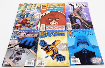 A group of Marvel Comics X-Men edition, to include #1, 243 April, 7 April, 201 Jan, 5th May, two November, 44911, 2, 3, 4, 15th November 1, 26th June 1996 9, 13th December 1995 2, July 96 56, 19 2 July, 95 October, 71 October, 97 December, 98 Jan, 96 Nove - 3