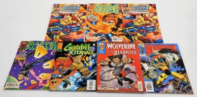 A group of Marvel Comics X-Men edition, to include #1, 243 April, 7 April, 201 Jan, 5th May, two November, 44911, 2, 3, 4, 15th November 1, 26th June 1996 9, 13th December 1995 2, July 96 56, 19 2 July, 95 October, 71 October, 97 December, 98 Jan, 96 Nove - 6