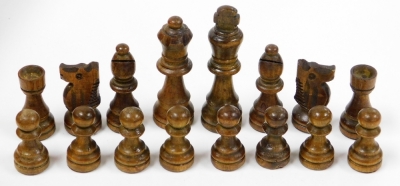 A Staunton pattern chess set, set number 4½, boxed. - 3