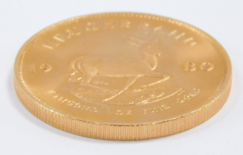 A South African full Krugerand 1980, 34g.