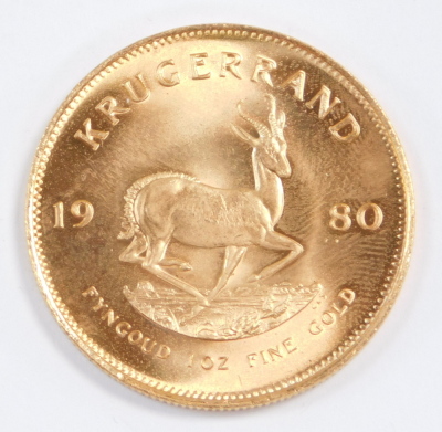 A South African full Krugerand 1980, 34g. - 2