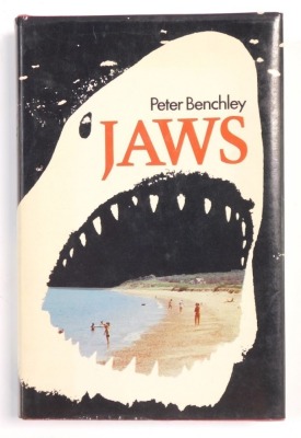 Benchley (Peter). Jaws, with dust wrapper, published by The Book Club Associates, by arrangement with Andre Duetsch Ltd, London 1974.