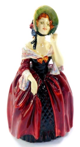 A Royal Doulton figure modelled as Margery HN1413, 28cm high.