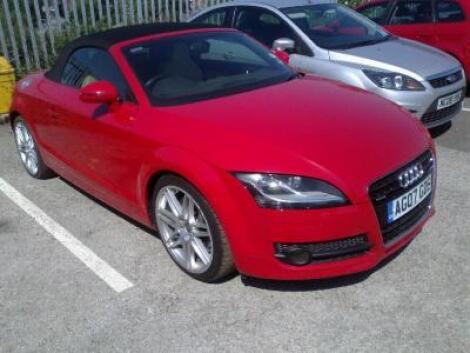 An Audi TT Quattro 3.2 Convertible