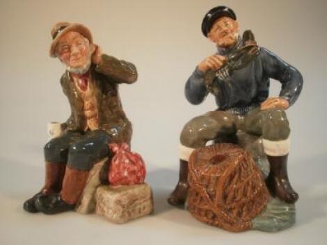 A Royal Doulton figure - 'The Lobster Man'