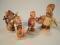 Four Goebel Hummel figures