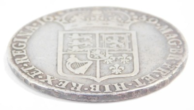 A William & Mary silver half crown 1689. - 3