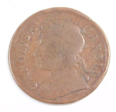 A Charles II farthing 1674. - 2