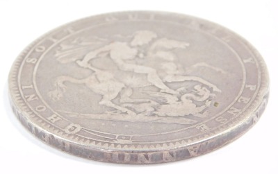 A George III silver crown 1819. - 3