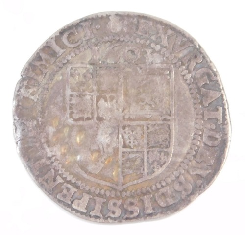 A James I silver sixpence 1603.