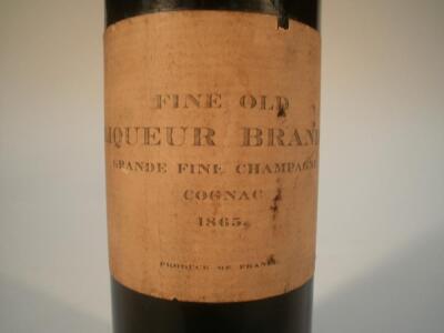 A bottle of 'Fine Old Liqueur Brandy - 2