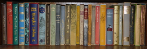 Folio Society. Various novels, in slip cases. (1 shelf)