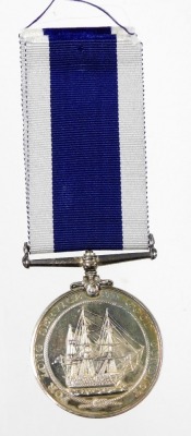 A George V Royal Naval Long Service and Good Conduct medal, inscribed to 285675, Harry Gamblin STO. PO, Hns Helca. - 2