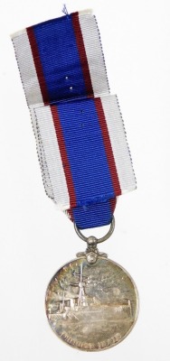 A George V Royal Fleet Reserve Long Service and Good Conduct medal, inscribed to SS 115083 (P.O.B. 7778) A.E.Cook STO I.R.F.R. - 2