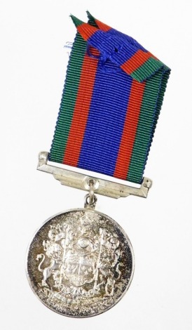 A Canadian Voluntary Service 1939-45 medal.