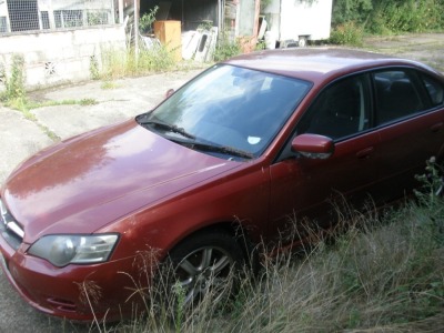 A Subaru Legacy, registration FP54 WJC, 62,609 miles, vehicle starts and has been run around the yard. Sold as seen no V5. - 2