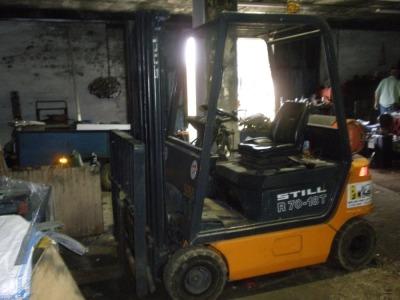 A Still forklift truck model no. R70-18T.