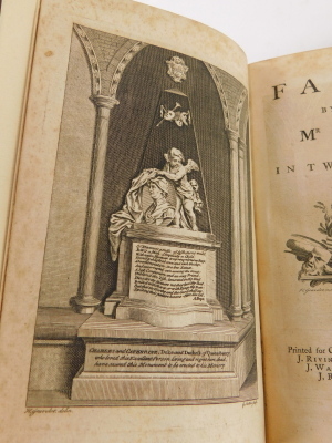 Gay (John). Fables 2 vol C. Hitch & L. Hawes, 1757 - 6