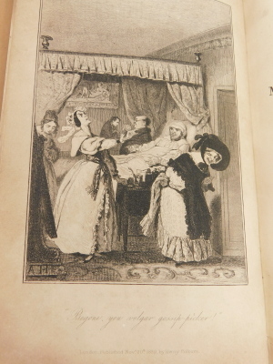 Trollope (Frances). THE LIFE AND ADVENTURES OF MICHAEL ARMSTRONG THE FACTORY BOY, FIRSTE DITION IN BOOK FORM, engraved frontispiece, bookplate of Percival F. Hinton, contemporary calf, rubbed, 1840 - 6