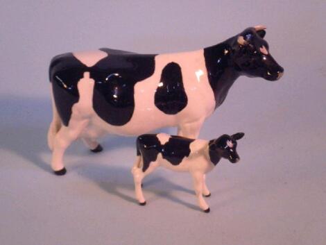 Beswick. A fresian cow