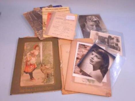 Various items of ephemera relating to Mablethorpe