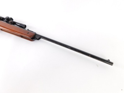 A BSA Meteor .22 air rifle, with gun sight. - 2