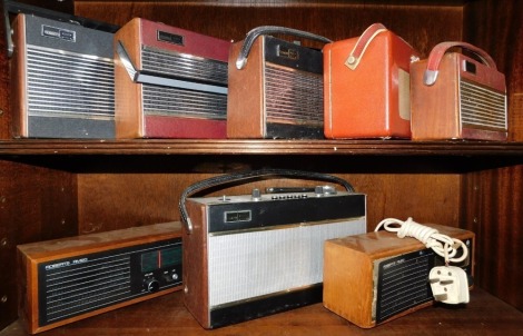 Roberts radios, to include model RM20, 505 and 606, etc. (8)