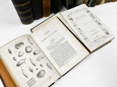 Various Zoological Bird and Horticultural books, to include Bewick's British Birds, a third book of British birds, Brown's Practical Taxidermy, The Treasure of Natural History, Expansion of England, The Zoological Society of London by Henry Scheren, Proce - 2