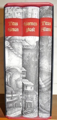 Folio Society. Mervin Peak The Cormenghast trilogy.