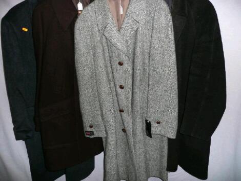 "Harris Tweed". A herringbone coat