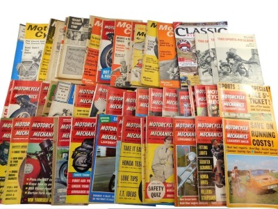 Motorcycle magazines, chiefly 1960/70s, including Motorcycle, Scooter and Three Wheeler Mechanics, Motorcycling with Scooter Weekly. (a quantity)