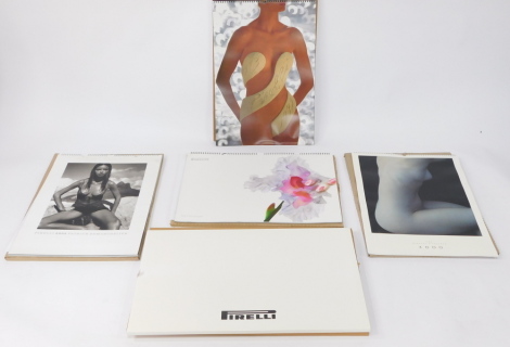 Pirelli calendars, 1993, 1997, 2000, 2004-2004 (5)