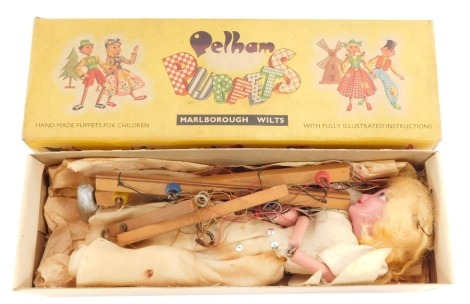 A Pelham puppet of a fairy, boxed.