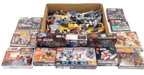 Lego Star Wars, boxed and made up, unchecked. (a quantity)